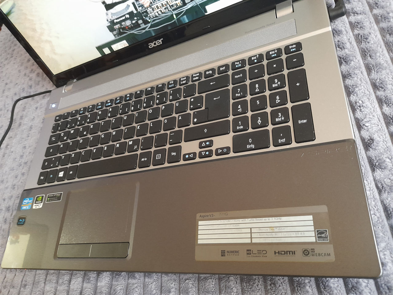 Acer Aspire v3 771g Nvidia 630m