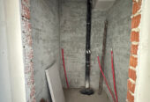 Apartament cu 3 camere, bloc nou, variantă albă