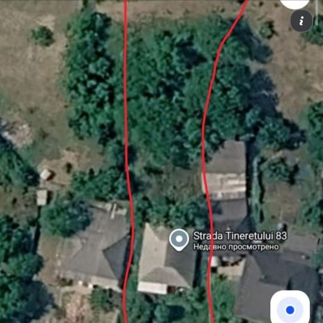 Teren de construcții cu casă