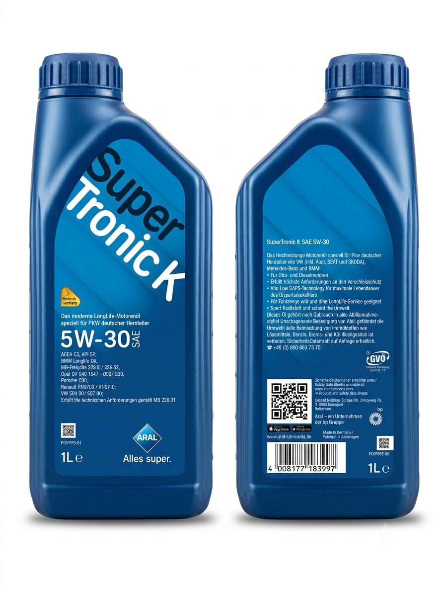 Моторное масло Aral SuperTronic K 5W-30 (1L) – Син