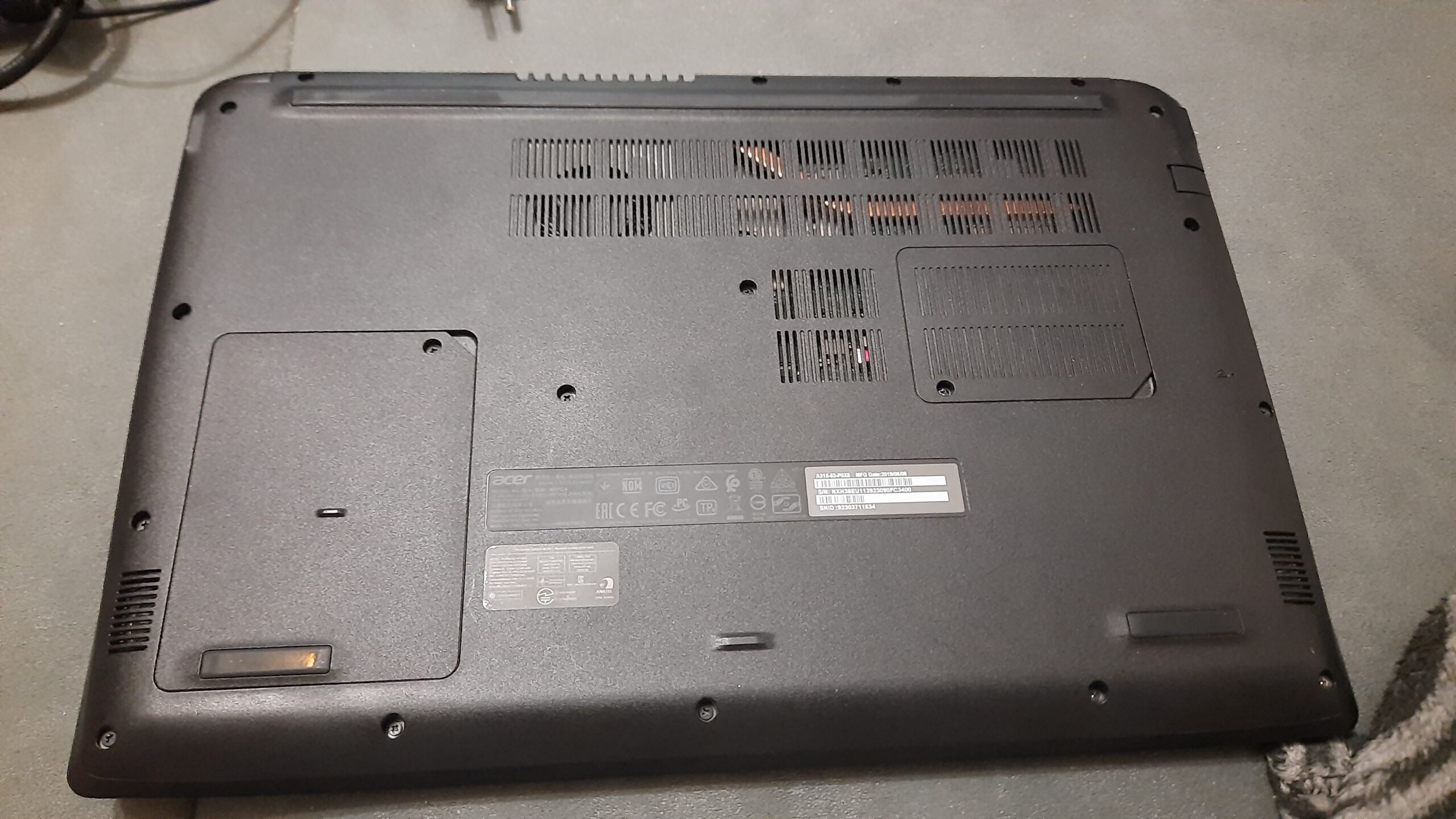 Acer Aspire a315