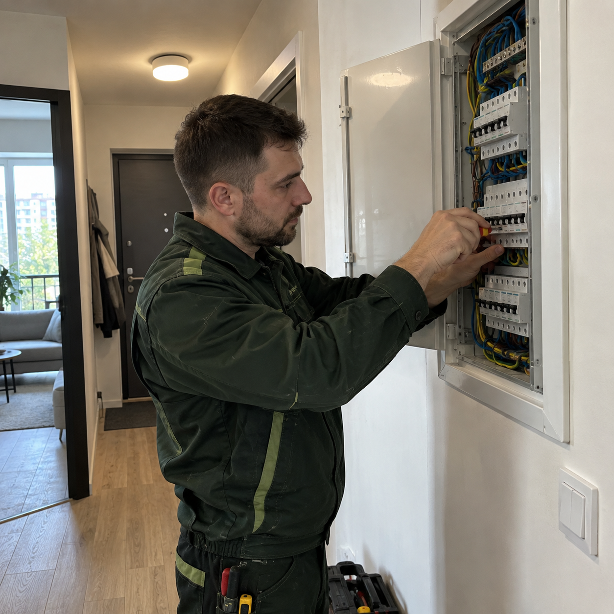 Electrician în Chișinău — instalații și reparații