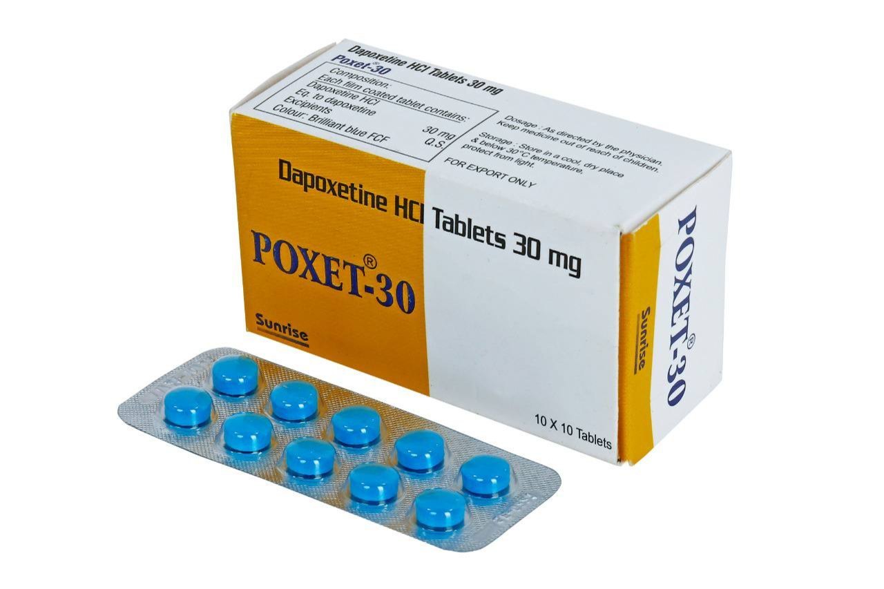 Dapoxetin 30 mg / 10 Tab