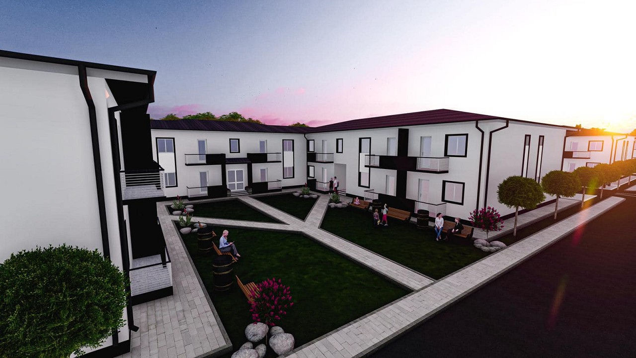 Квартира-студия, 30 м², Яссы