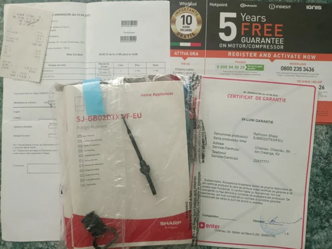 Холодильник SHARP SJ-BB02DTXWF-EU