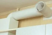 УСТАНОВКА ВЫТЯЖКИ. МОНТАЖ ВЕНТИЛЯЦИИ. ВЫВОД ТРУБЫ.