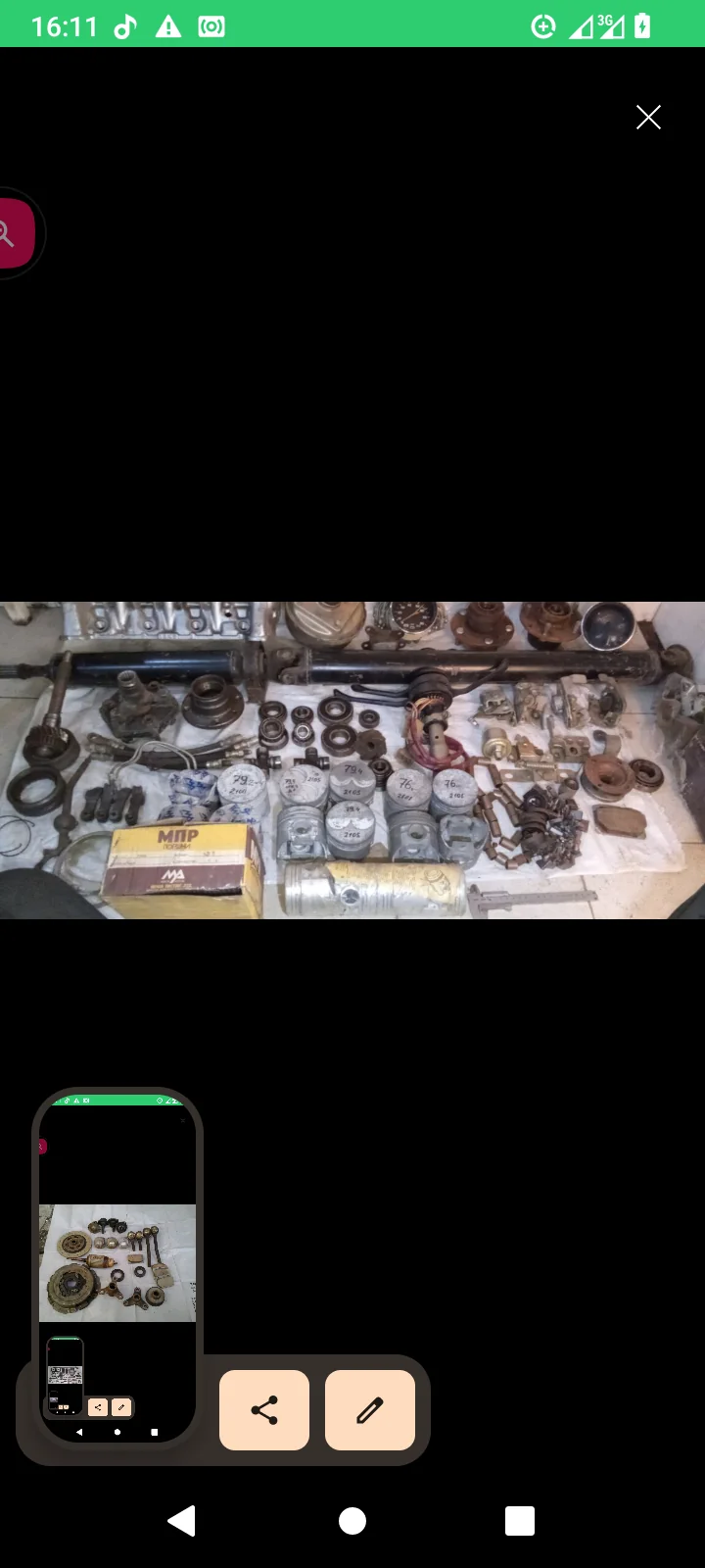 Автозапчасти ВАЗ сделанные в СССР новые01-07 мод.